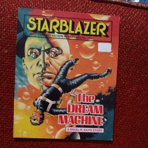 STARBLAZER Space fiction Adventure in Pictures #211 the dream machine 1988