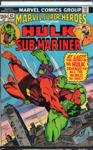 Marvel Super-Heroes #42 (1974) Hulk