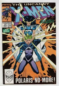 X-Men #250 VINTAGE 1989 Marvel Comics Polaris