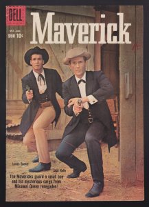 Maverick #7 (Oct 1959) 5.5 FN- Dell Western Comic 