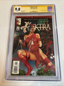 Elektra (2001) # v2 # 4 (CGC 9.8 SS) Signed Greg Horn * Marvel Comics Census = 4