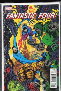 Fantastic Four #643 Golden Cover (2015) Fantastic Four