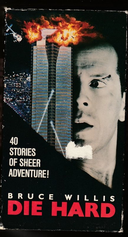 Die Hard VHS  Bruce Willis' first action movie !