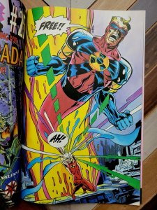 SOLAR: MAN of the ATOM #23 (Valiant 1993) NM- Split Decision ft GEOMANCER