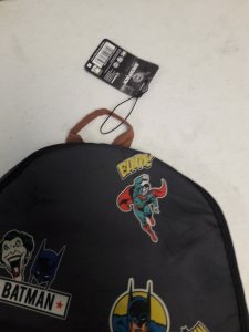 DC COMICS SUPERHERO BACKPACK BATMAN SUPERMAN DETECTIVE COMICS PALADONE