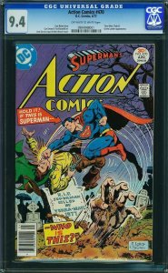 Action Comics #470 (1977) CGC 9.4 NM