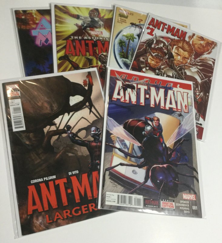 Ant-Man 1 2 3 4 Annual 1 Larger Than Life One-Shot Nm Near Mint Marvel Comics