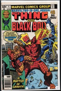 Marvel Two-in-One Annual #4 (1979) Black Bolt