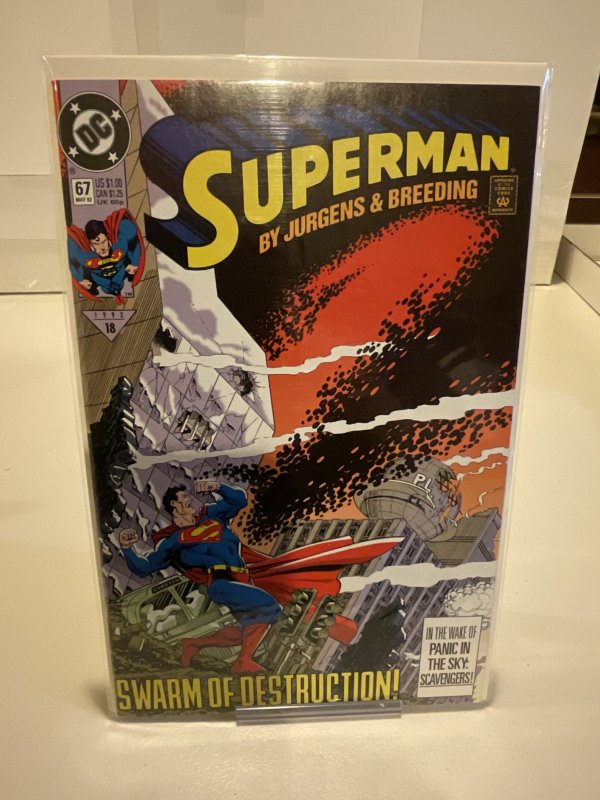 Superman #67  1992  9.0 (our highest grade)