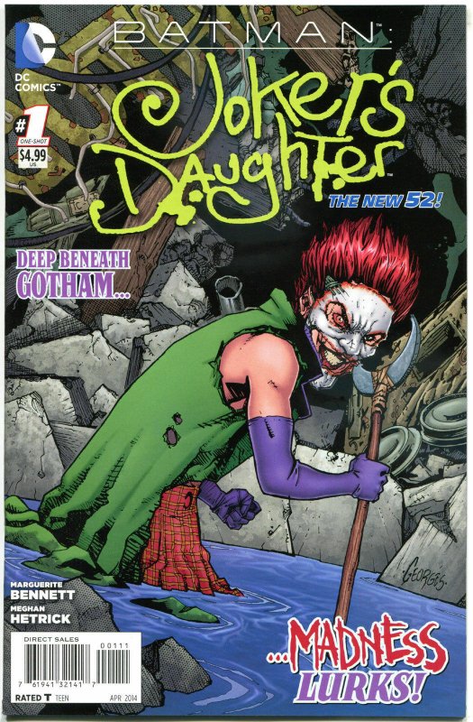 BATMAN JOKER'S Daughter #1, NM, Madness Lurks, Hetrick, 2014, more BM in store 