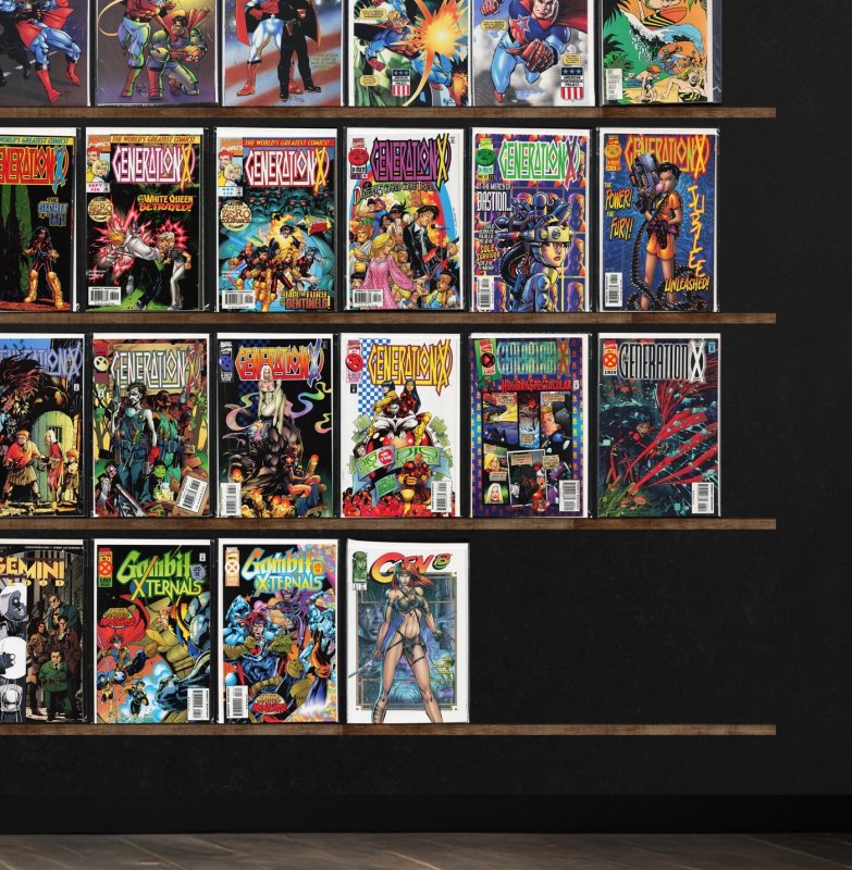 Huge Lot 150+ Comics with Generation X, Harbinger, Power Pack & More!