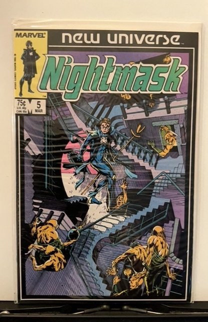 Lot of 2 Nightmask #4,5 (1987)