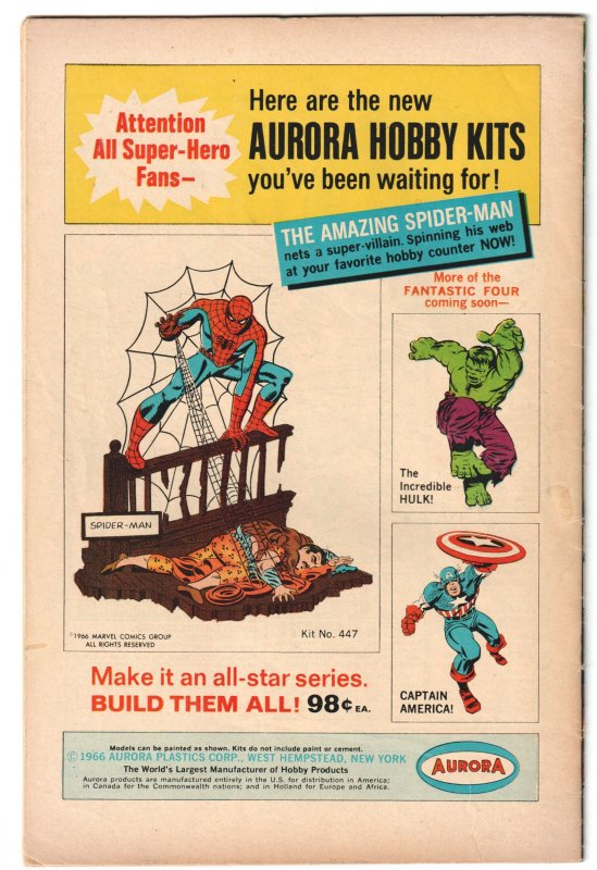 Fantastic Four #60 (1967) Doctor Doom!