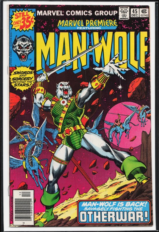 Marvel Premiere #45 (1978) Man-Wolf