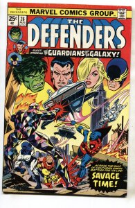 Defenders #26--Guardians of the Galaxy--comic book--Marvel