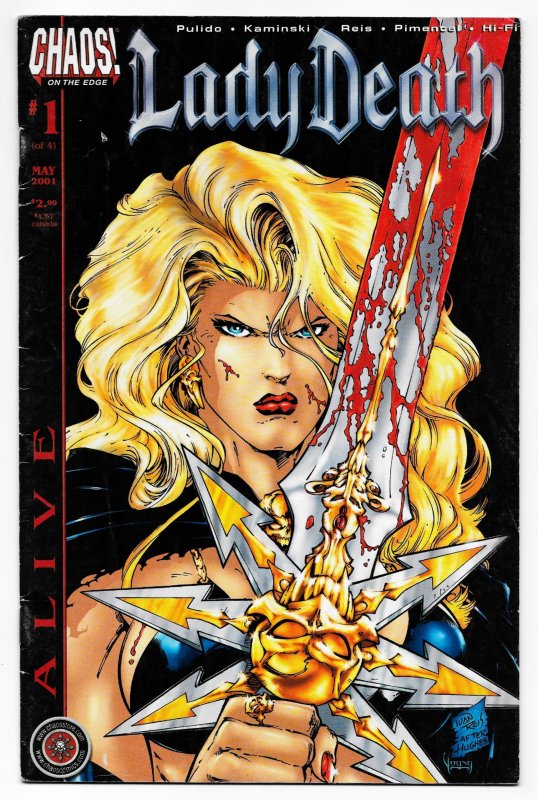 Lady Death Alive #1 (Chaos, 2001) VG