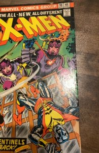 The X-Men #98 (1976)the sentinels are back - small piece out of lower cover