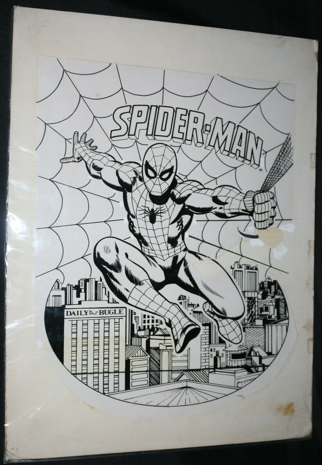 spiderman web slinging drawings