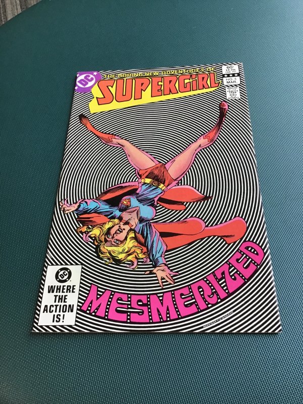 Daring New Adventures of Supergirl #5 (1982) Brinze-Age High-Grade NM- Wow!