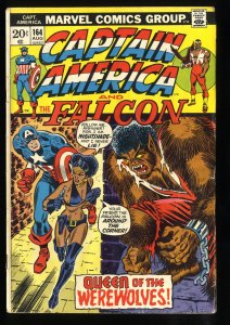 Captain America #164 VG 4.0 1st Nightshade!