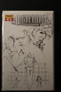 Highlander #0 C Cover Sketch (2006)