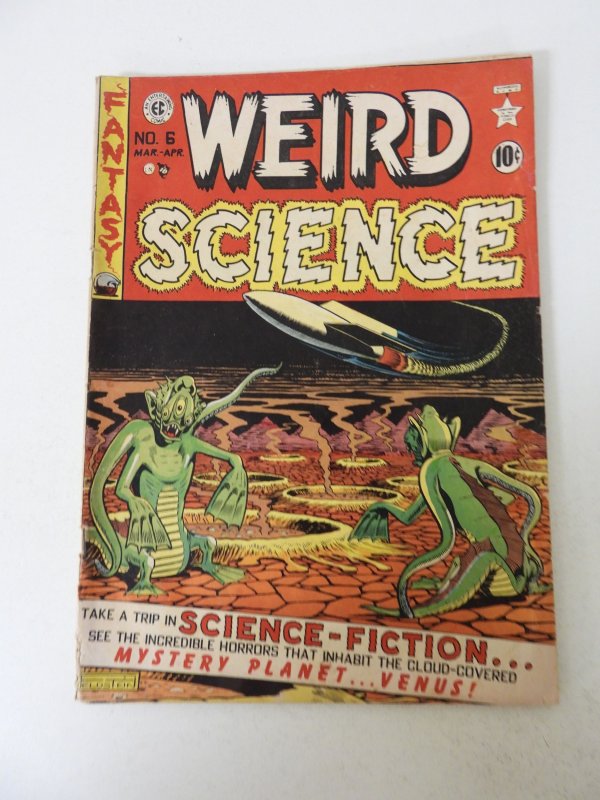 Weird Science #6 (1951) apparent VG condition glue on spine