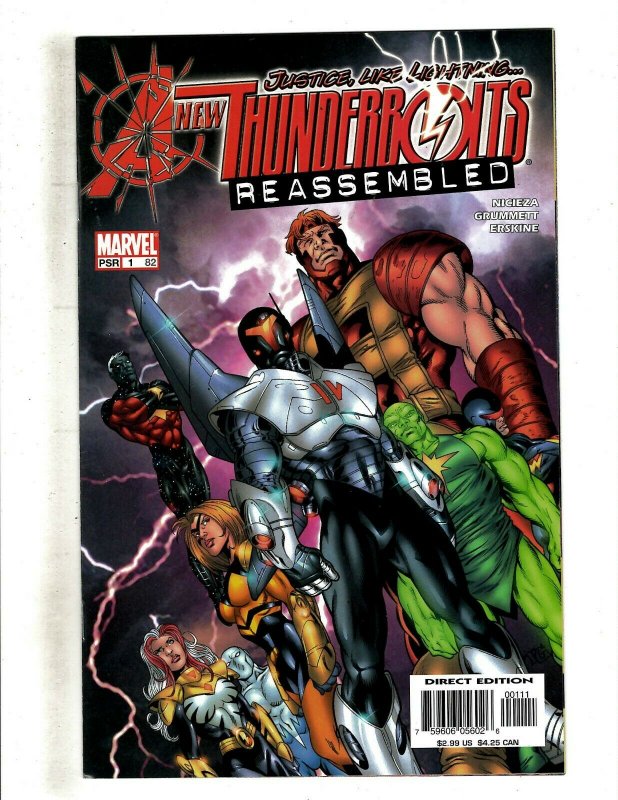 12 Marvel Comics Nova 28 29 30 31 32 36 Thunderbolts 1 2 1 2 War Machine + J501