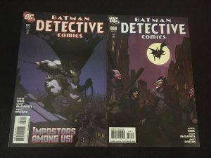 DETECTIVE COMICS #867, 868 VFNM Condition