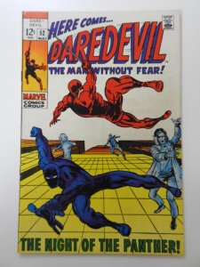 Daredevil #52 (1969) Night Of The Panther! Beautiful VF+ Condition!
