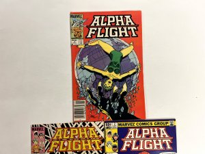 3 Alpha Flight Marvel Comics #2 3 4 Hulk Avengers Hulk Iron-Man Thor 94 JS3