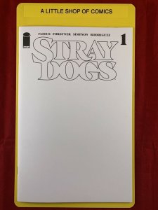 Stray Dogs #1 Blank Variant Cover NM 1st print