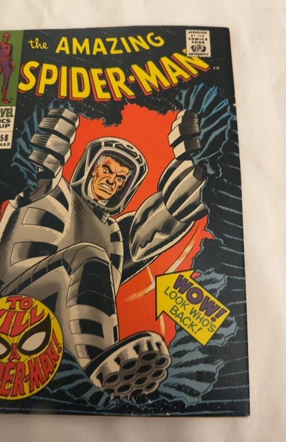 The Amazing Spider-Man #58 (1968)to kill a Spider-Man