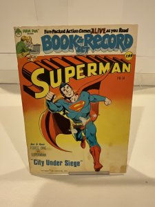 Power Records PR-34: Superman: City Under Siege 1978  G/VG