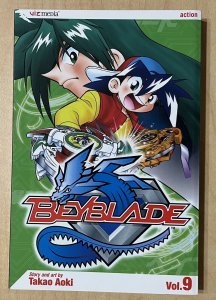 Beyblade Vol 9 MANGA TPB Viz Takao Aoki ENGLISH | Comic Books - Modern Age,  Viz