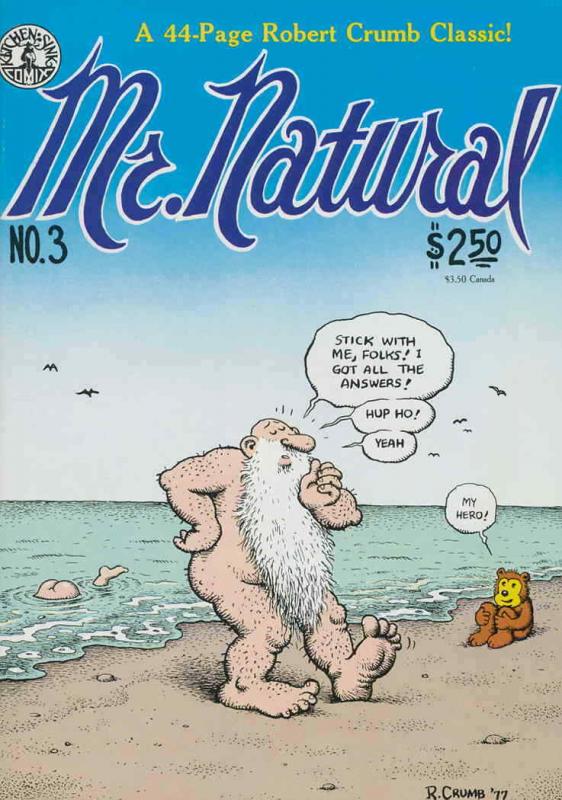 Mr. Natural #3 (8th) VF; Kitchen Sink | save on shipping - details inside