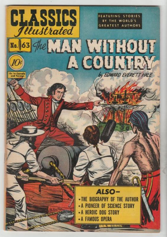 Classics Illustrated #63 (Sep-49) VF+ High-Grade 