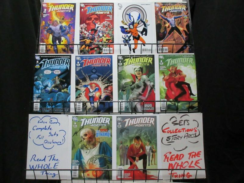 THUNDER AGENTS (2011) 1-10  COMPLETE revival series!