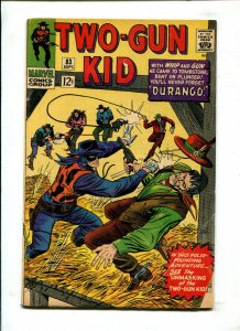 TWO-GUN KID #83 (5.0) DURANGO! 1966!