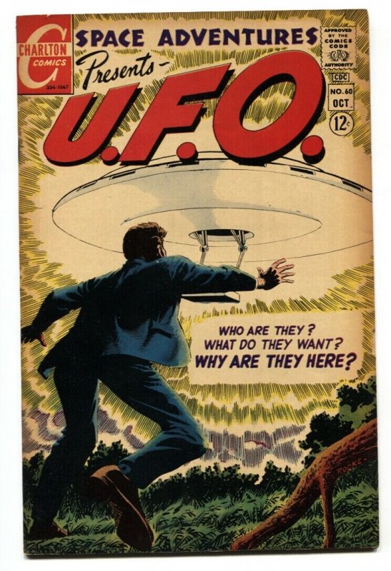 Space Adventures #60-1967-Charlton-UFO issue-Flying Saucer-Jim Aparo-VF