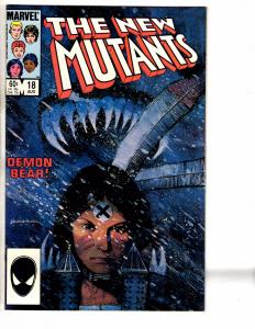 The New Mutants # 18 NM Marvel Comic Book X-Men Wolverine Storm Cyclops GM10