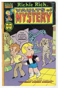 Richie Rich Vault of Mystery #17 VINTAGE 1977 Harvey Comics