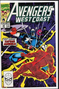 Avengers West Coast #64 (1990) West Coast Avengers / Avengers West Coast