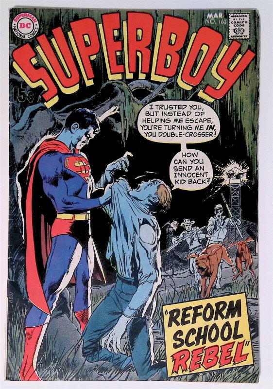 Superboy #163 (Mar 1970, DC) GD/VG