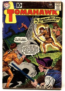 Tomahawk #77 comic book 1961 DC-Golden Boy-God of The Mohawks