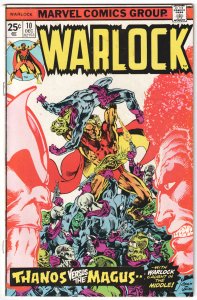 Warlock #10 (1975) Warlock and Thanos!