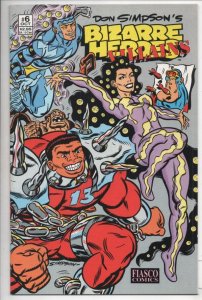 BIZARRE HEROES #6 NM, 1994, Don Simpson, Fiasco