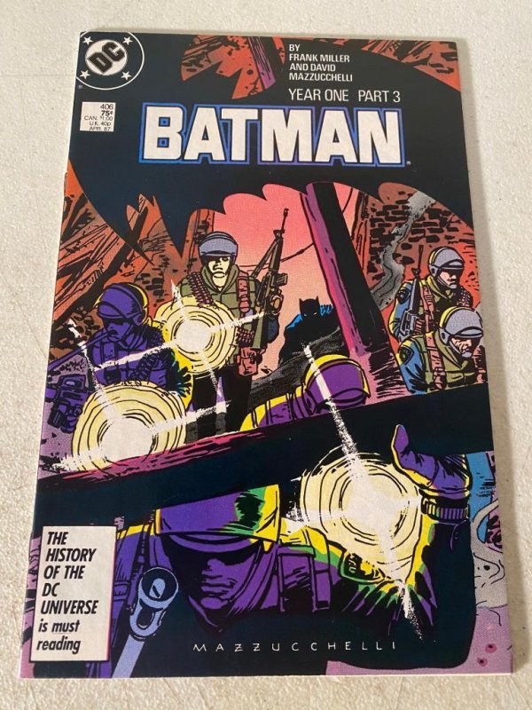 Batman #404 405 406 407 Year One NM Frank Miller