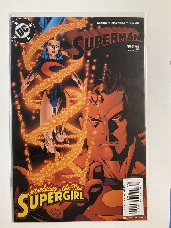 Superman 192 Cir-El Supergirl Near Mint Nm Dc