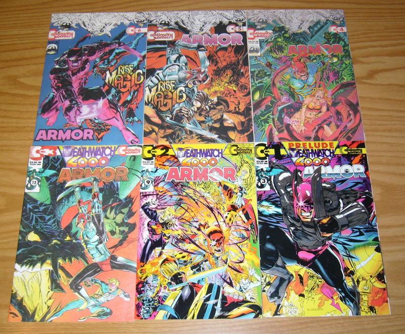 Armor vol. 2 #1-6 VF/NM complete series - continuity comics 2 3 4 5 neal adams