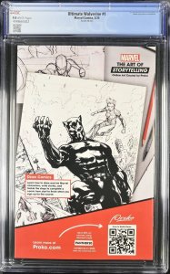 ULTIMATE WOLVERINE #1 MARVEL COMICS 2025 JOSEMARIA CASANOVAS VARIANT CGC 9.8 NM